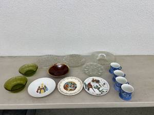 lot 88 image: Plates & Glassware