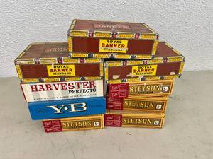lot 109 image: Cigar Boxes