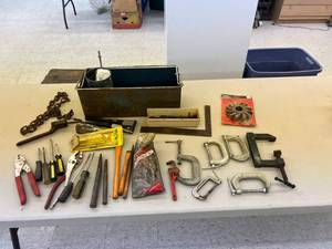 lot 174 image: Tools, Clamps