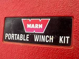 lot 187 image: Warn Portable Winch Kit