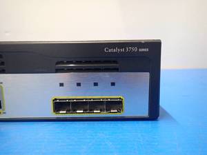 Cisco&nbspWS-C3750G-24TS-E Networks Switch  Primary Ports&nbsp24 x RJ45  4 x SFP  Includes power cable&nbsp