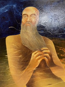 lot 69 image: Large and Exceptional Original Oil on Canvas by Kashmiri Khosa - Music of Spheres
