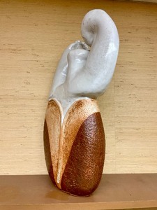 lot 14 image: Wonderful Large Abstract Art Pottery Figural Sculpture