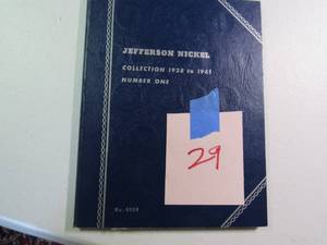 JEFFERSON NICKEL Collection 1938 to 1961   49 nickels