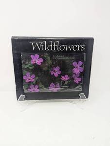 Commemorative Wild Flowers Stamp Hardcover book  USPS