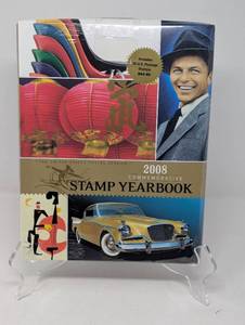 USPS 2008 Commemorative Stamp Yearbook  sealed hardcover book with stamps