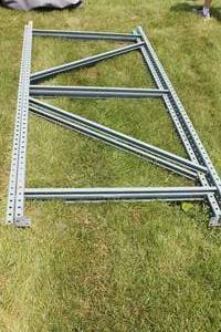 Set of 2 Heavy-duty Pallet Racking Supports