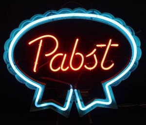 PABST BEER SIGN