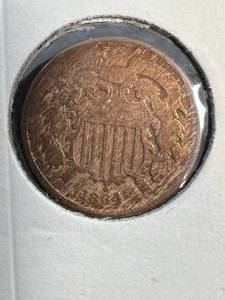 1864 US 2 CENT PIECE