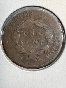 1822 US LIBERTY HEAD LARGE CENT