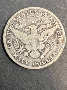 1914 US BARBER HALF DOLLAR