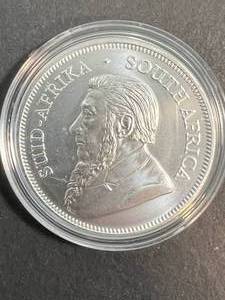 2021 SOUTH AFRICAN KRUGERRAND 1 TROY OZ .999 FINE SILVER IN AIRTITE