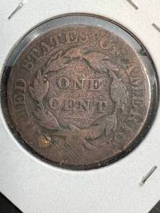 1823 US LIBERTY HEAD LARGE CENT