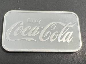 1 TROY OZ .999 FINE SILVER COCA COLA ROUND