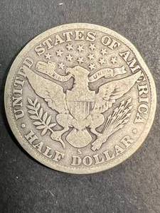 1914-S US BARBER HALF DOLLAR