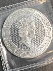 1.25 TROY OZ .999 FINE SILVER GUINEA ROUND
