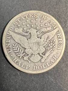 1914-S US BARBER HALF DOLLAR
