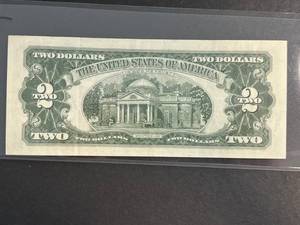 1963A US RED SEAL $2 BILLS
