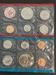 1972 US MINT SET IN ORIGINAL ENVELOPE