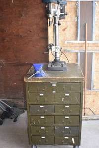 lot 32 image: Ryobi Drill Press and Stand