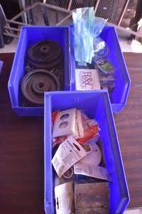 lot 103 image: 3 bins with contents