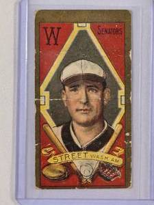 lot 11 image: Charles Street T206 Polar Bear Vintage Baseball Cards