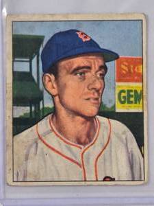 lot 16 image: Al Papai 1950 Bowman Gum No. 245 Vintage Baseball Cards