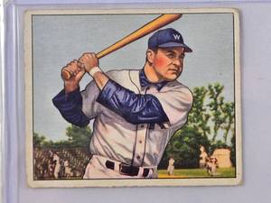 lot 18 image: Eddie Robinson 1950 Bowman Gum No. 18 Vintage Baseball Cards