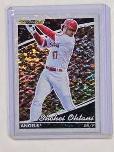 lot 40 image: Shohei Ohtani 2022 Topps Black Gold No. BG-1