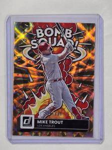 lot 41 image: Mike Trout 2022 Donruss Optic Bomb Squad #BS-8 Numbered 914999