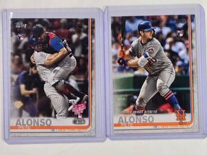 lot 48 image: Lot of 2 Pete Alonso Rookie Cards - 2019 Topps US198 Update & 2019 US262 Update