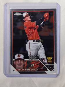 lot 53 image: Adley Rutschman Rookie 2023 Topps Chrome No. USC1