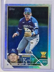 lot 54 image: Bobby Witt Jr. Foil Rookie Cup 2023 Topps No. 7