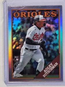 lot 58 image: Adley Rutschman Rookie Refractor 2023 Topps Chrome 88CU-19