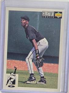 lot 81 image: Michael Jordan MLB Rookie 1994 Upper Deck Collectors Choice No. 23