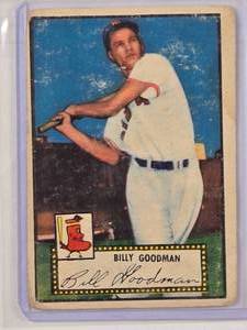 lot 85 image: Billy Goodman 1952 Topps No. 23 - Vintage Baseball Cards