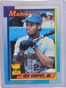 lot 122 image: Ken Griffey Jr. Rookie Cup 1990 Topps No. 336