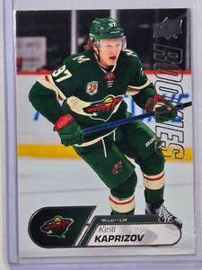 lot 170 image: Kirill Kaprizov Rookie 2020-21 Upper Deck Rookies No. 25