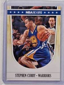lot 181 image: Stephen Curry 2012 Panini NBA Hoops No. 64