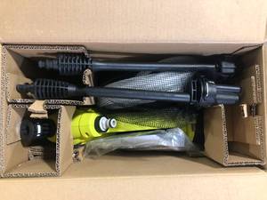 lot 8 image: RYOBI ONE 18V EZClean 320 PSI 0.8 GPM Cordless Battery Cold Water Power Cleaner (Tool Only) Customer Returns See Pictures