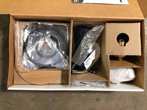 lot 43 image: MOEN Genta Single-Handle 1-Spray Tub and Shower Faucet in Chrome (Valve Included) Customer Returns See Pictures