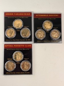 lot 4 image: Three Different Innovation Dollar Sets from 2020-23