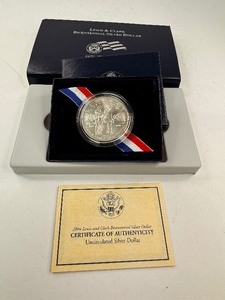 lot 75 image: 2004 BU Lewis & Clarke Silver $1