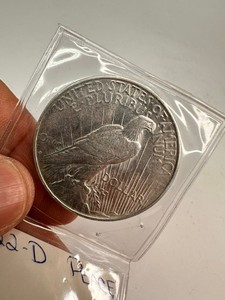 lot 108 image: 1922-D Peace Dollar