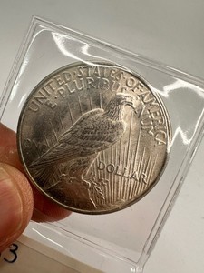 lot 110 image: 1923 Peace Dollar