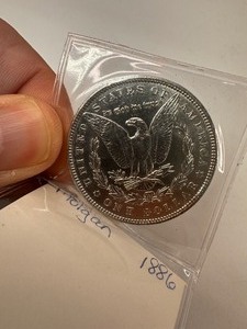 lot 18 image: 1886 Morgan Dollar