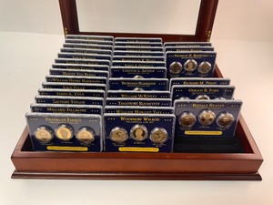 lot 31 image: 96pc Presidential Dollar Collection