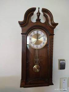 lot 23 image: Westminster Chime Wall Clock