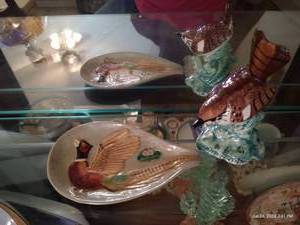 lot 51 image: Rosemeade & Stangl Pottery Birds