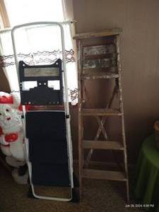 lot 81 image: Two Ladders